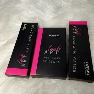 FARMASI Lash Applicators and Mini Lash Scissors